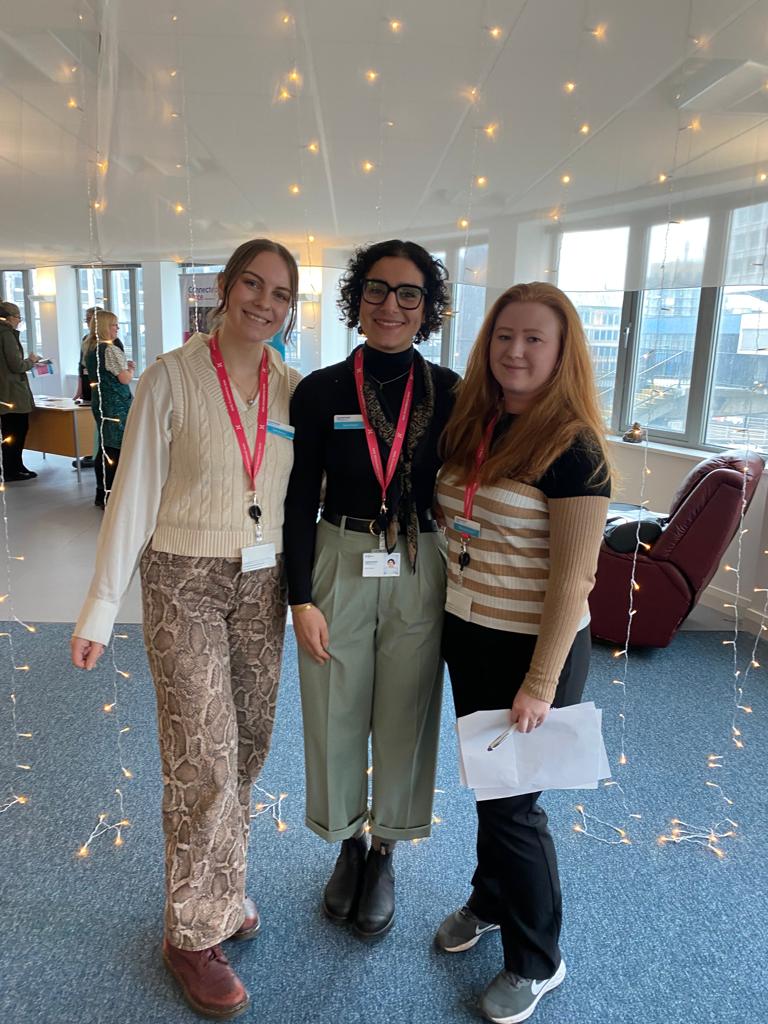 Beth, Sara and Fran from Connected Voice Support and Development