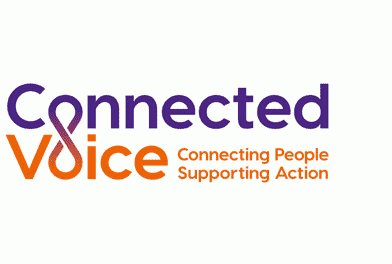 Connected voice logo